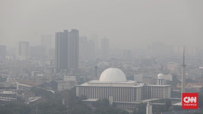 Udara Jakarta tak sehat.