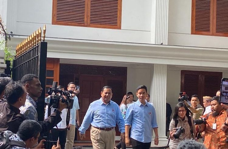 Prabowo-Gibran daftar ke KPU.