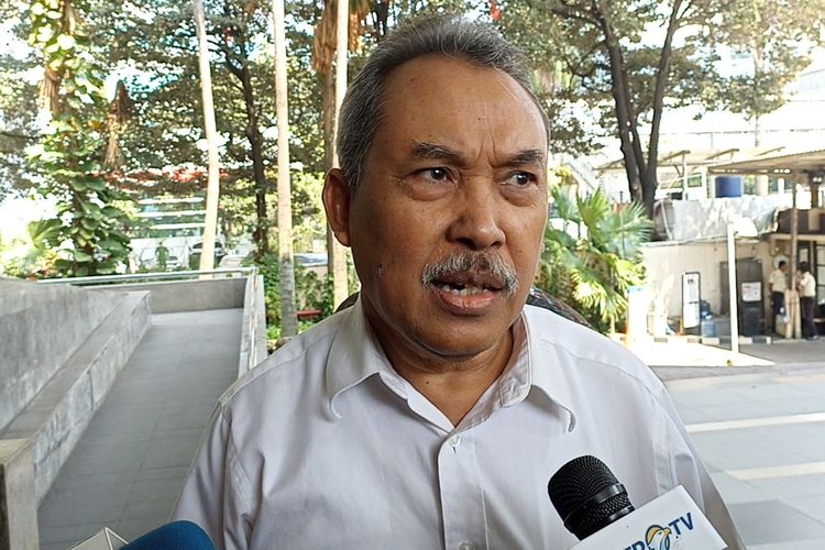 Anggota Dewas KPK Syamsuddin Haris saat ditemui di Jakarta, Jumat (4/8/2023)