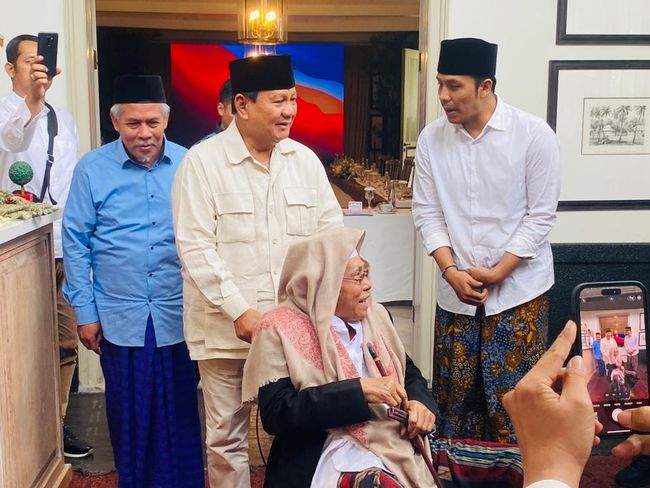 Prabowo dorong kiai Jatim.