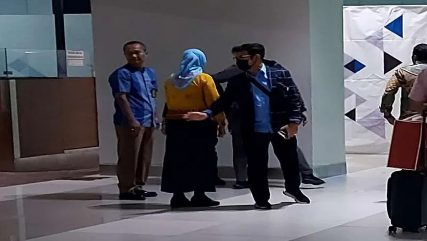Mentan Syahrul Yasin Limpo tiba di Bandara Soekarno-Hatta.
