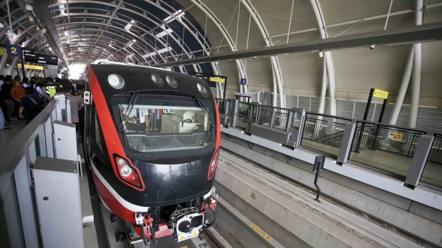 LRT Jabodebek, ujicoba terbatas.