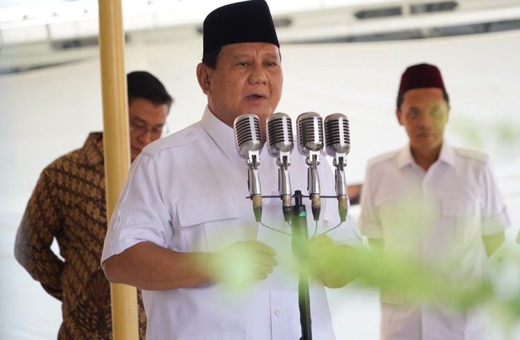 Menhan Prabowo.