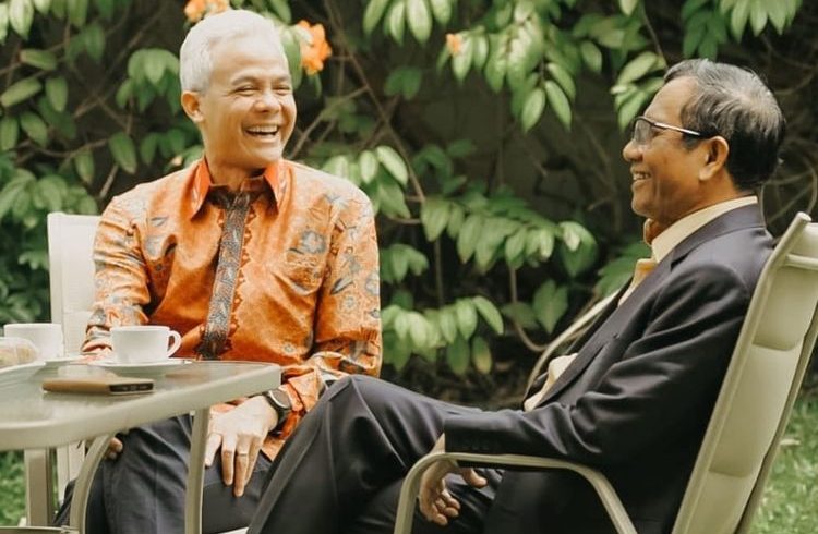 Ganjar dan Mahfud.