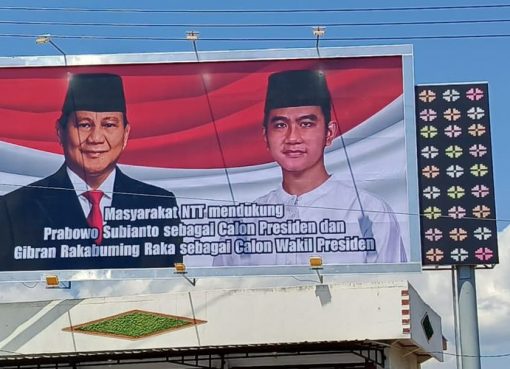 Prabowo dan Gibran di NTT.