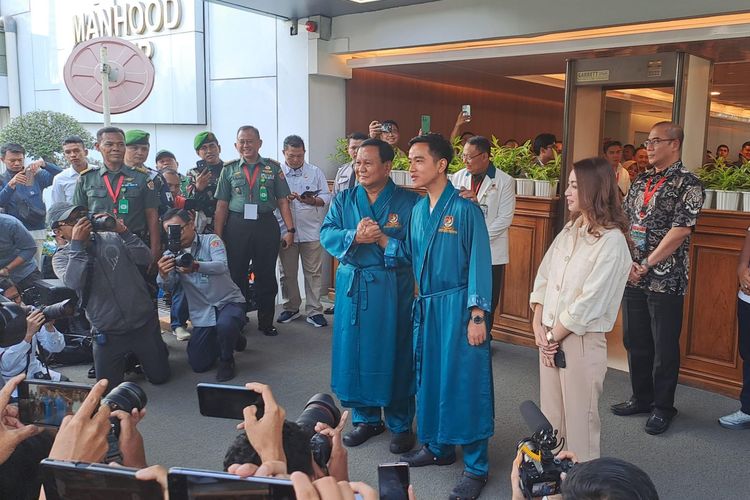 Prabowo dan Gibran periksa kesehatan.