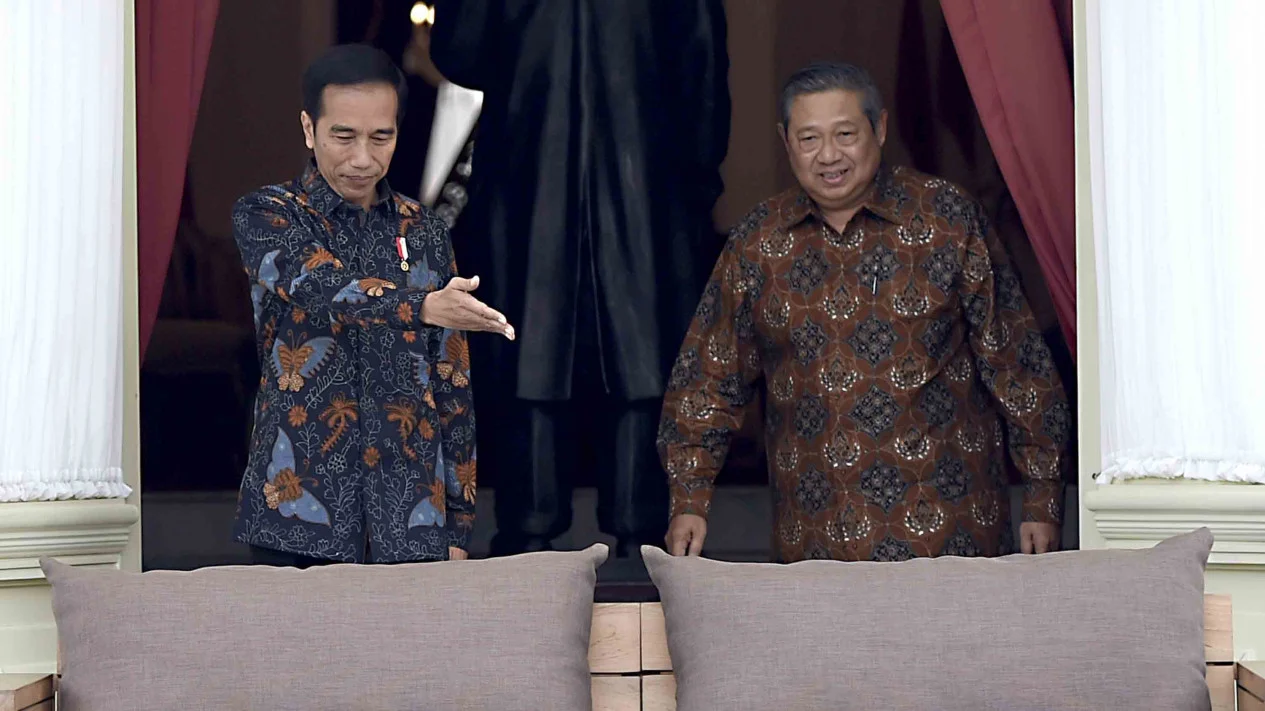 Jokowi dan SBY di Bogor.