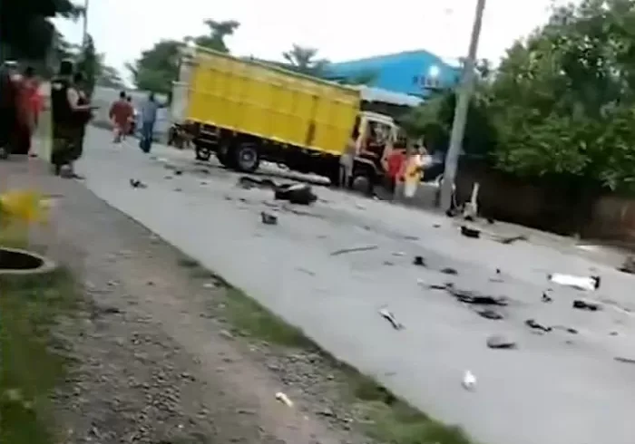 Kecelakaan maut di Demak.cela