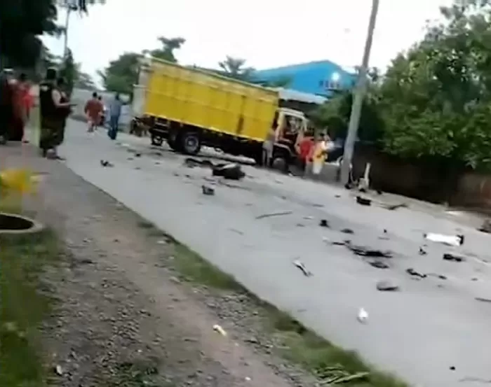 Kecelakaan maut di Demak.cela