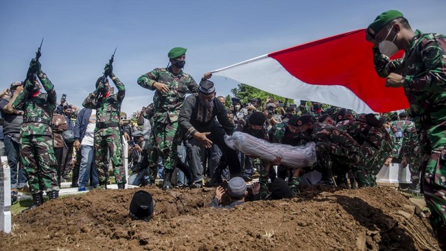 Prajurit TNI di Papua.