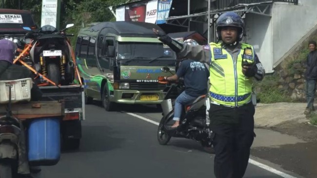 Polisi di Garut.