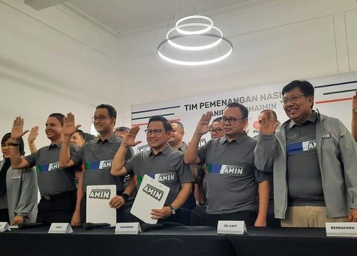 Marsekal Madya TNI (Purn) Muhammad Syaugi Alaydrus resmi ditunjuk sebagai Kapten Timnas Pemenangan Anies-Muhaimin di Pilpres 2024.