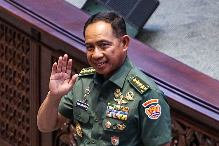 Panglima TNI Jenderal Agus.