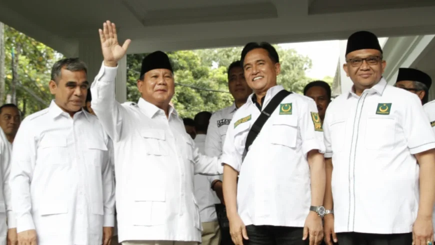 Prabowo dan Yusril.