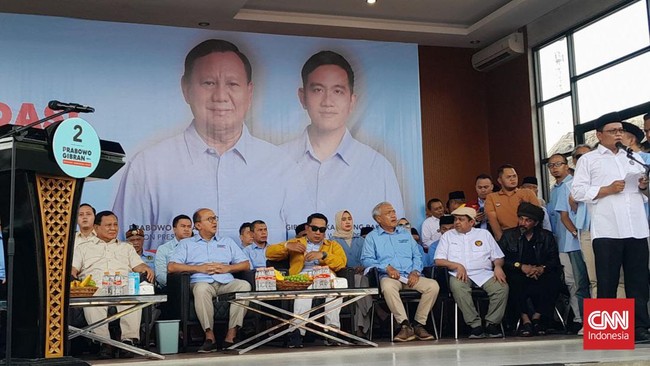 Kampanye capres Prabowo Subianto di Tasikmalaya dihadiri pesulap top Limbad.