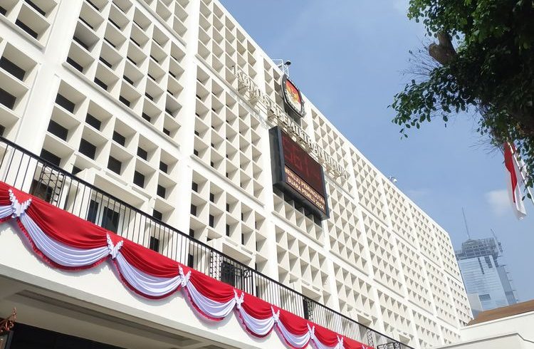 Gedung KPU.