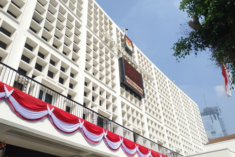 Gedung KPU.