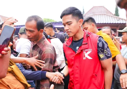 Ketua Umum Partai Solidaritas Indonesia (PSI) Kaesang Pangarep.