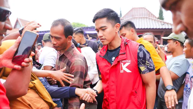 Ketua Umum Partai Solidaritas Indonesia (PSI) Kaesang Pangarep.