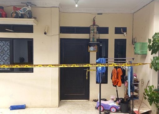 Rumah kontrakan lokasi penemuan jasad ibu dan empat anak di kamar sebuah kontrakan di Jagakarsa, Jakarta Selatan, Kamis (7/12/2023).