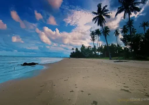 Salah satu pantai di Kutai Timur.