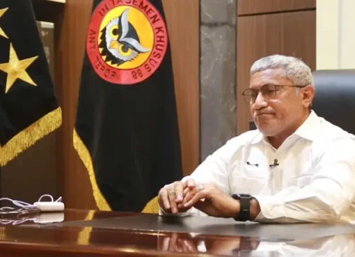 Kepala Badan Narkotika Nasional (BNN) Irjen Marthinus Hukom.