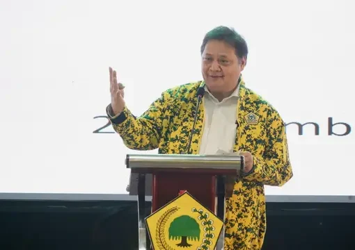 Ketum Golkar Airlangga.