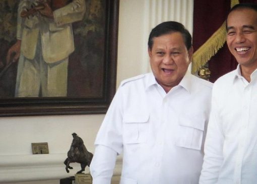 Presiden Jokowi dan Menhan Prabowo.