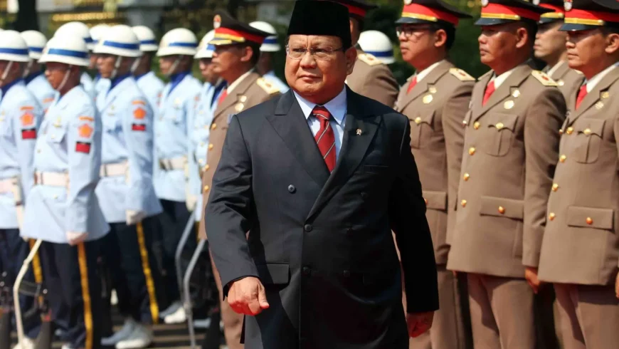 Menhan Prabowo Subianto.