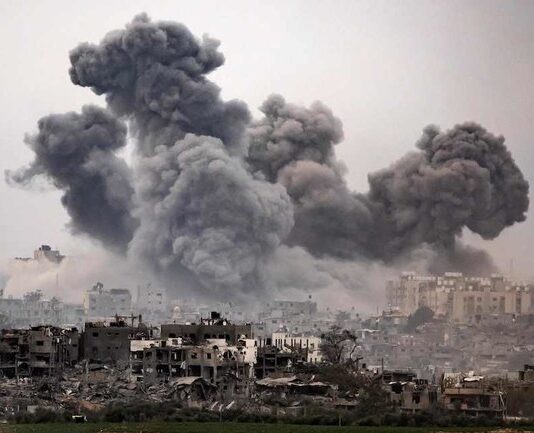 Kekejaman Israel di Gaza. (File AFP/Arab News)