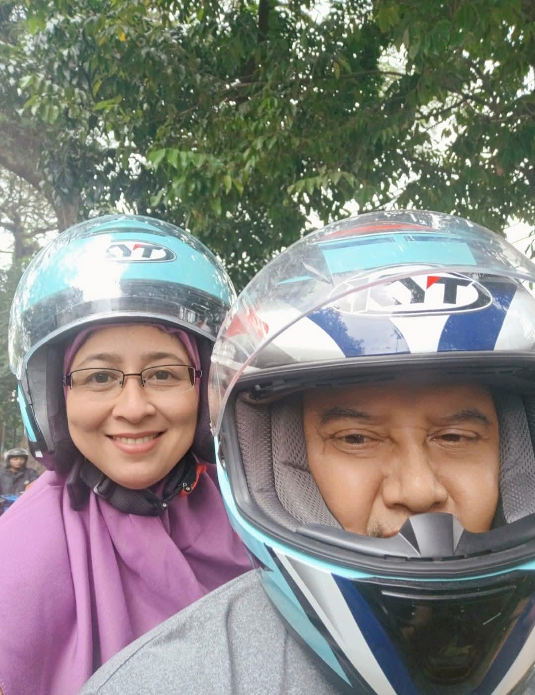 Puspita Mustika dan istri Riries Widya (Foto: Ist)