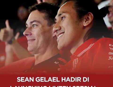 Sean Gelael sedang di Mandalika. (ist)